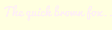 Image with Font Color FFF0F5 and Background Color FFFFE0
